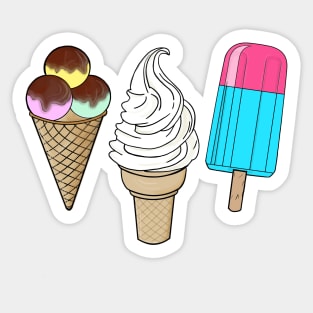 Ice Cream Lover Sticker